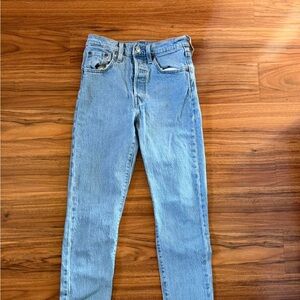 Levi's Light Blue High Rise Women's Jeans